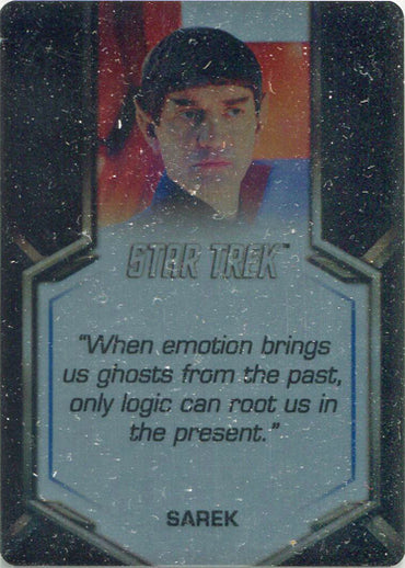 Star Trek Discovery Season 2 Expressions Of Heroism Metal Card E49 Sarek 142/150