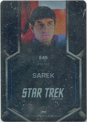 Star Trek Discovery Season 2 Expressions Of Heroism Metal Card E49 Sarek 142/150