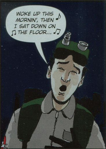 Ghostbusters Sing For Your Specter E4 Foil Parallel Chase Card