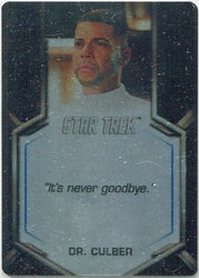 Star Trek Discovery Season 2 Expressions Of Heroism Metal Card E51 Dr. Culber