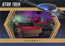 Star Trek TOS Captains Collection Inside Enterprise Card E8 Sickbay