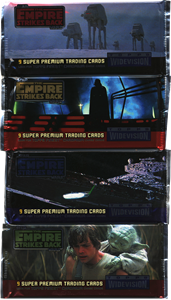 Star Wars The Empire Strikes Back Widevision Factory Sealed Card Pack