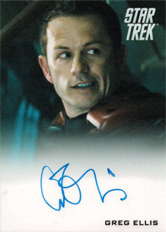 Star Trek Movies 2014 Into Darkness Autograph Card Greg Ellis as Chief Olsen