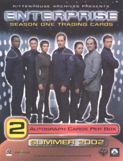 Star Trek Enterprise Season 1 Trading Card Sell Sheet