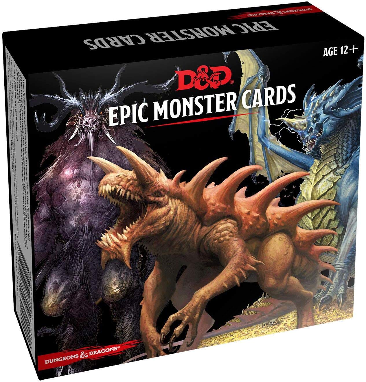 D&D Spellbook Cards: Epic Monster