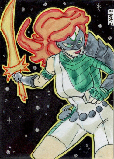 5finity 2022 40 Artists! Sketch Card Eric Van Elslande