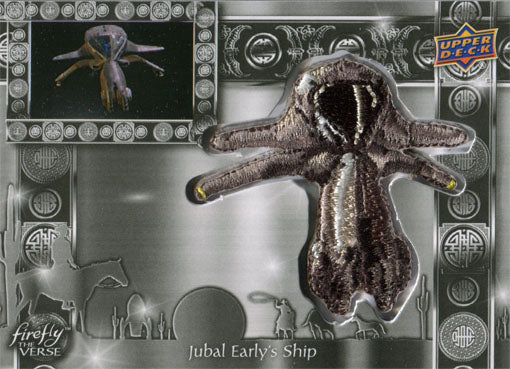 Firefly the Verse Patch Chase Card F-34 Jubal Earlys Ship