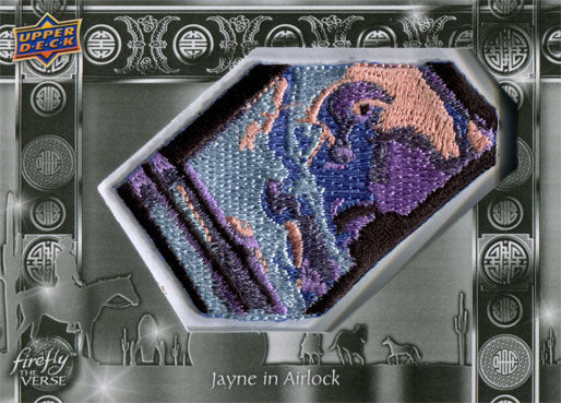 Firefly the Verse Patch Chase Card F-38 Jayne in Airlock