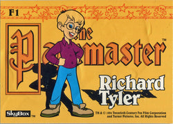 Pagemaster Embossed Foil Chase Card F1 Richard Tyler