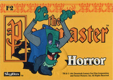 Pagemaster Embossed Foil Chase Card F2 Horror