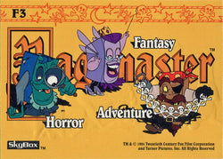 Pagemaster Embossed Foil Chase Card F3 Horror Adventure Fantasy