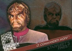 Quotable Star Trek Deep Space Nine Starfleets Finest F4 Chase Card #176