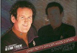Quotable Star Trek Deep Space Nine Starfleets Finest F6 Chase Card #305