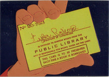 Pagemaster Embossed Foil Chase Card F9 Library Card