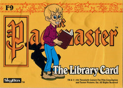 Pagemaster Embossed Foil Chase Card F9 Library Card