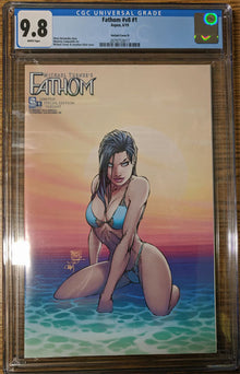 Michel Turner's Fathom 1 Vol 8 Special Edition Variant Graded CGC 9.8