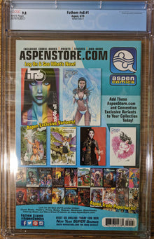 Michel Turner's Fathom 1 Vol 8 Special Edition Variant Graded CGC 9.8