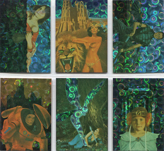 Ron Millers Firebrands Complete 6 Card Prism Set P1 thru P6