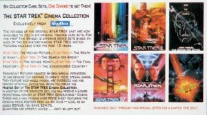 Star Trek First Contact Widevision Cinema Collection Promo Card