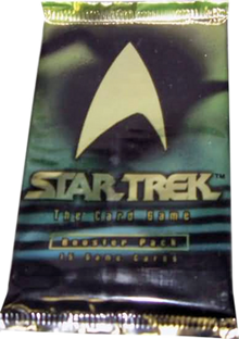Star Trek CCG The Card Game Factory Sealed Booster Pack