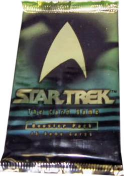 Star Trek CCG The Card Game Factory Sealed Booster Pack