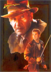 Indiana Jones Kingdom of the Crystal Skull Foil Card Complete 10 Card Set