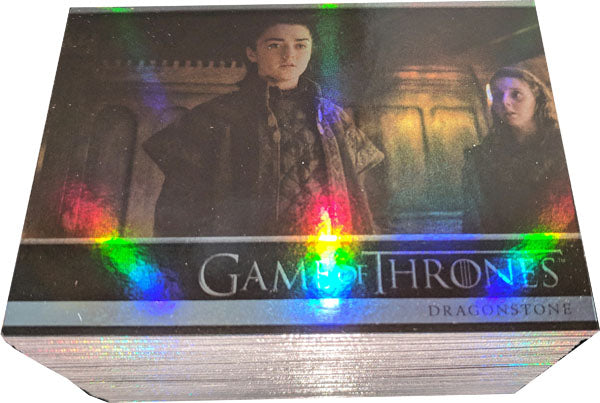 Game of Thrones Season 7 Foil Parallel Complete 81 Chase Card Set