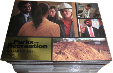Parks and Recreation Complete 90 Card Foil Parallel Base Chase Set