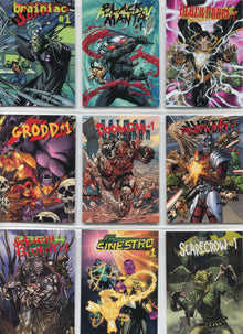 DC Comics Super-Villains Forever Evil Chase 9 Card Set FE1 to FE9