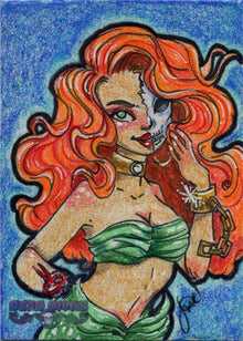 Dead Divas 5finity 2018 Sketch Card by Jme Foronda
