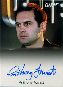 James Bond Archives 2017 Final Autograph Card Anthony Forrest as Bomb Disposal