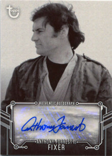 Star Wars Black & White Autograph Anthony Forrest as Fixer