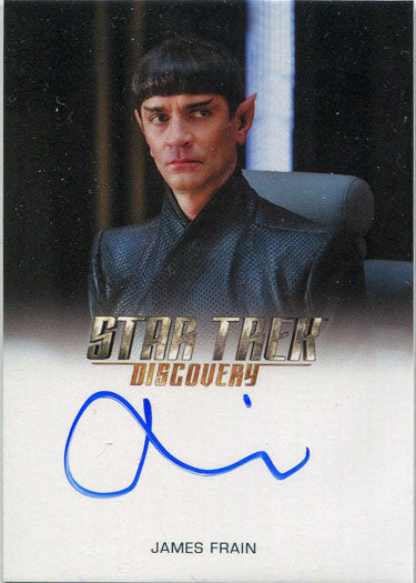 Star Trek Discovery Season 1 Autograph Card James Frain as Sarek (FB)