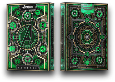 theory11 Avengers Premium Playing Cards (Green)