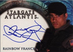 Stargate Heroes Autograph Card by Rainbow Sun Francks
