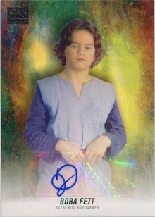 Star Wars Galaxy 2018 Autograph Card GA-DL Daniel Logan as Boba Fett