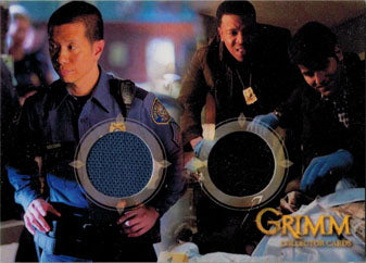 Grimm 2013 Costume Card GC-18 Reggie Lee and Russell Hornsby