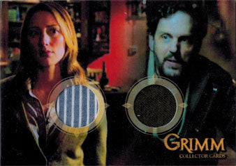 Grimm 2013 Costume Card GC-19 Bree Turner and Silas Weir Mitchell