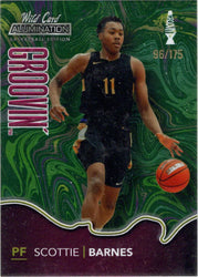 Wild Card Alumination Basketball 2020-21 Groovin' Insert Card GG-42 Scottie Barnes 96/175