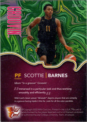 Wild Card Alumination Basketball 2020-21 Groovin' Insert Card GG-42 Scottie Barnes 96/175