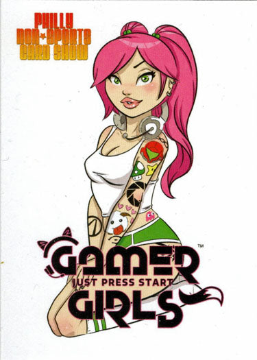 2022 5finity Gamer Girls Philly Non-Sports Card Show Promo Card GG22nsu