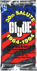 GI Joe: 30th Salute (1994) Factory Sealed Trading Card Pack