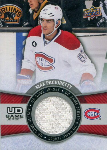 Upper Deck Series One Hockey 2015-16 UD Game Jersey Card GJ-MPMax Pacioretty