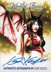 Breygent World of Fantasy Autograph Z-Card ZA-GK1 by Gary Kezele