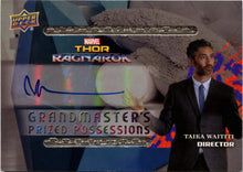 Thor Ragnarok Movie GP-5 Chain Autograph Card Director Taika Waititi 57/100