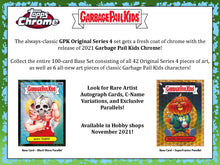 Garbage Pail Kids 2021 Chrome Factory Sealed Hobby Box GPK Original Series 4
