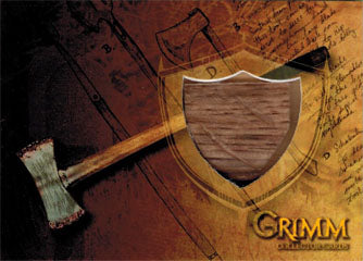 Grimm 2013 Prop Card GRP-3 Dual Head Fire Axe Variant 1