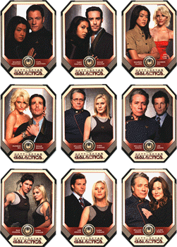 Battlestar Galactica Season 4 Cast Gallery Chase Card Set