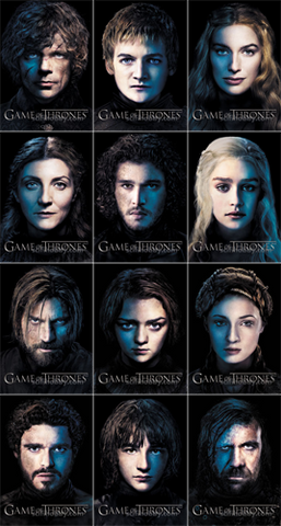 Game of Thrones Season Three Gallery Complete 12 Card Chase Set