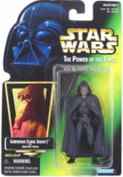 Star Wars POTF Garindan Action Figure Green Card